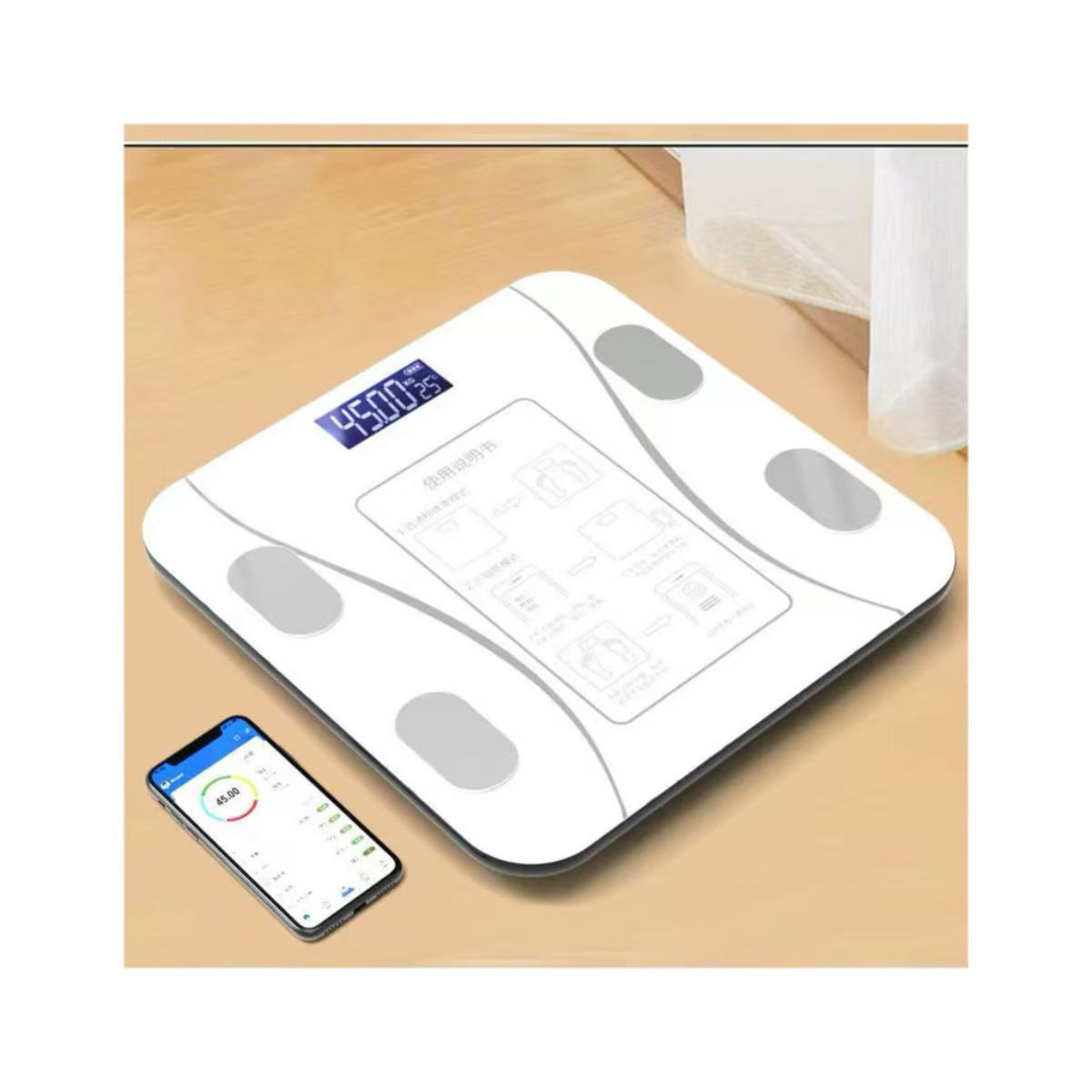 Digital Body Weight Scale - Bilancia per il Grasso Corporeo Intelligente