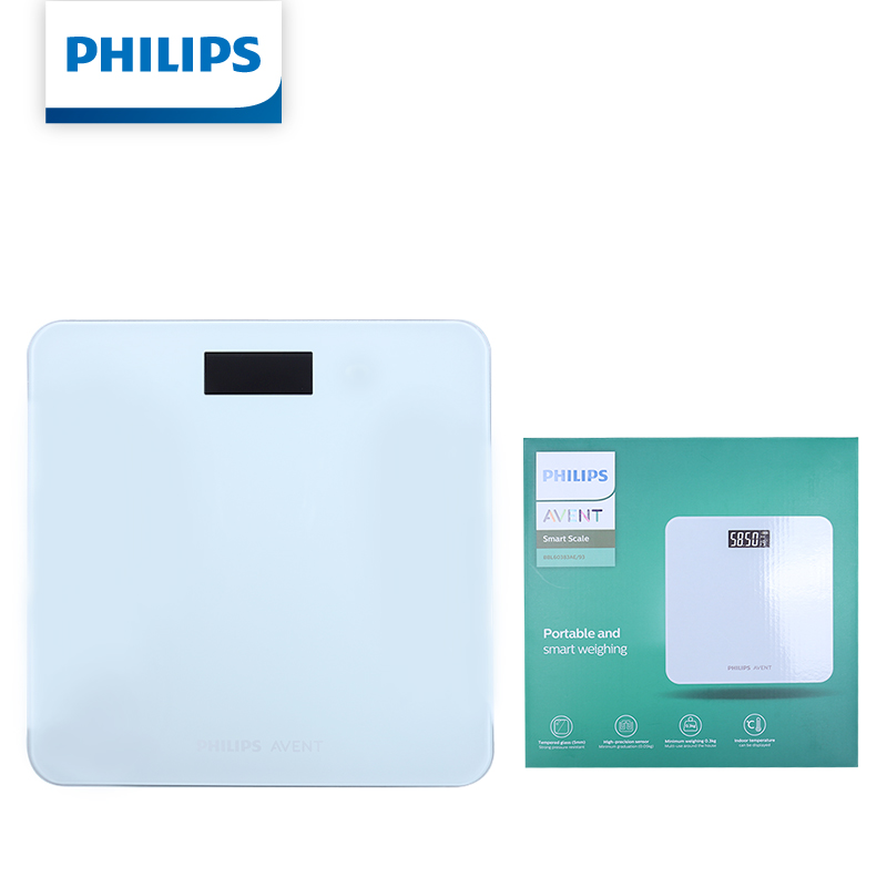 Digital Body Weight Scale - Bilancia Pesapersone Intelligente Avent con Display