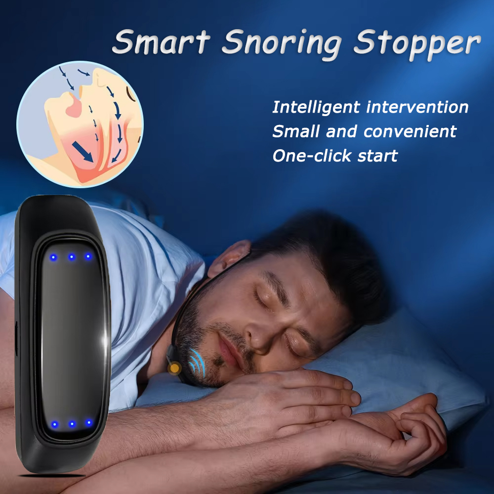 Health With Wellness - EMS Pulse Stop Russare Portatile Confortevole